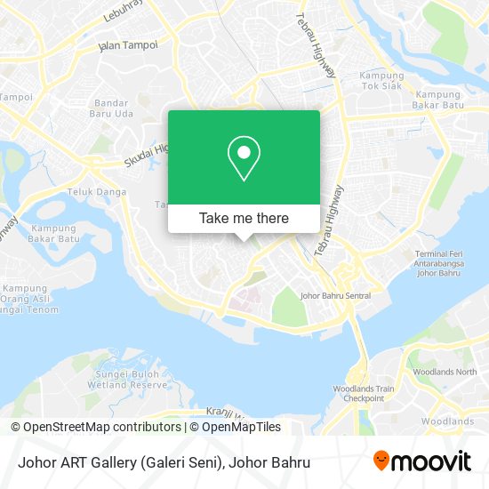 Johor ART Gallery (Galeri Seni) map