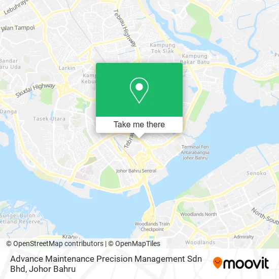 Advance Maintenance Precision Management Sdn Bhd map