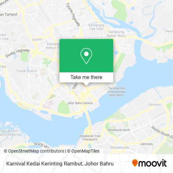 Karnival Kedai Kerinting Rambut map