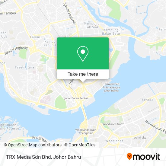 TRX Media Sdn Bhd map