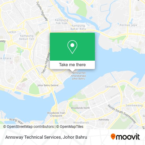 Annsway Technical Services map