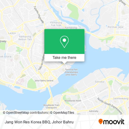Jang Won Res Korea BBQ map