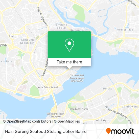 Nasi Goreng Seafood Stulang map