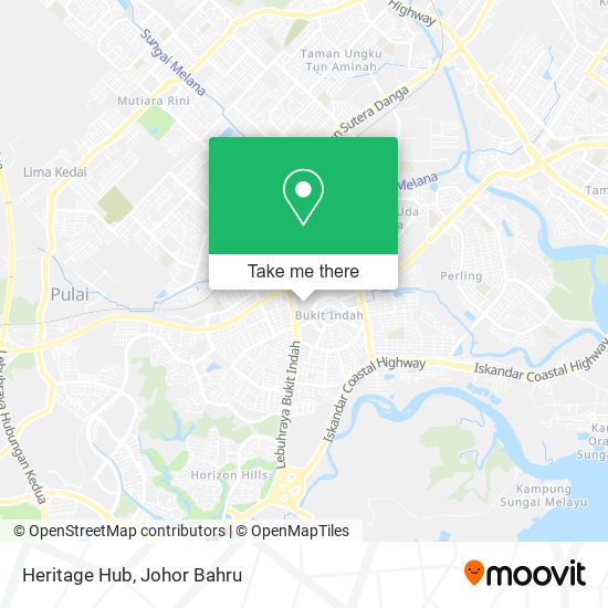 Heritage Hub map