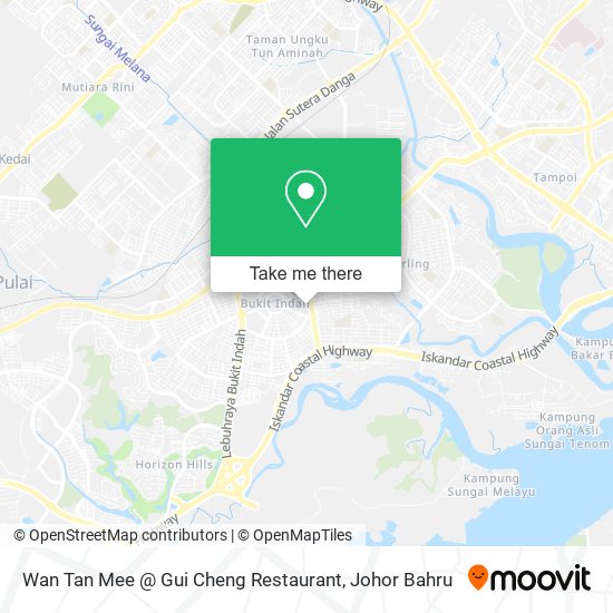 Wan Tan Mee @ Gui Cheng Restaurant map