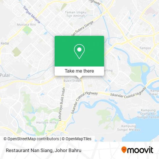 Restaurant Nan Siang map