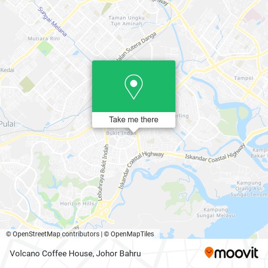 Volcano Coffee House map