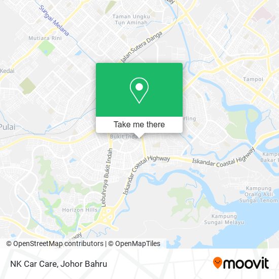 NK Car Care map