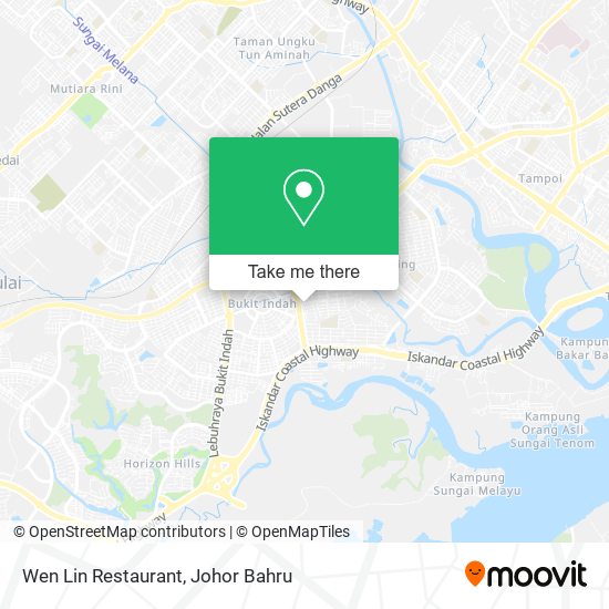 Wen Lin Restaurant map