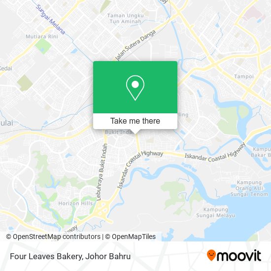 Four Leaves Bakery map