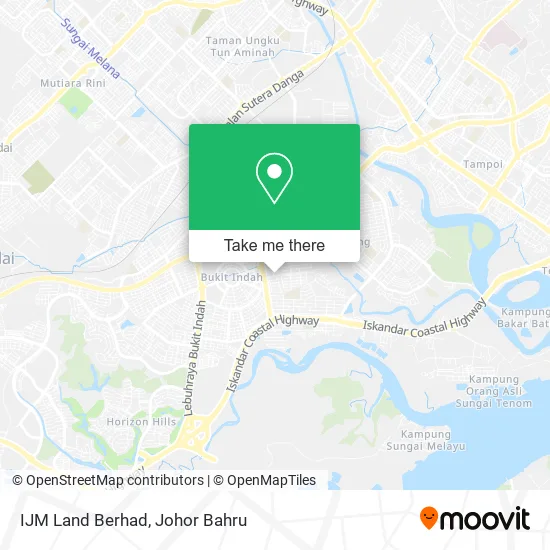 IJM Land Berhad map