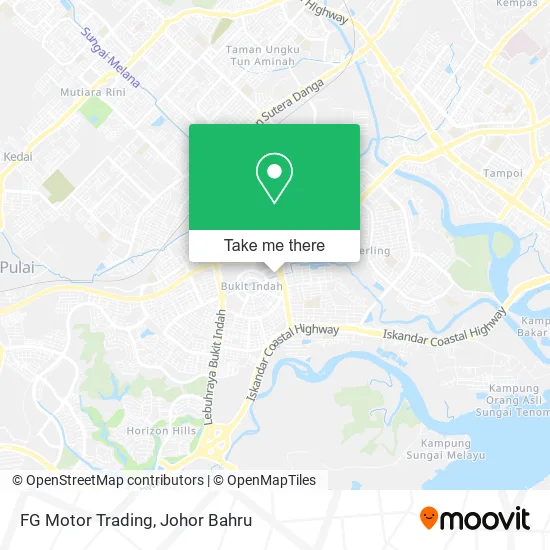 FG Motor Trading map