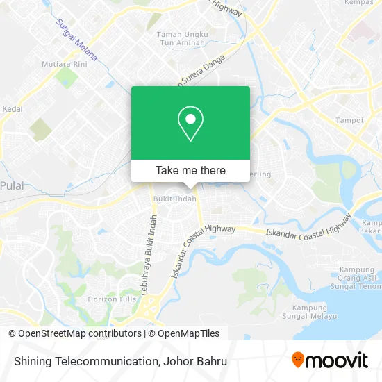 Shining Telecommunication map