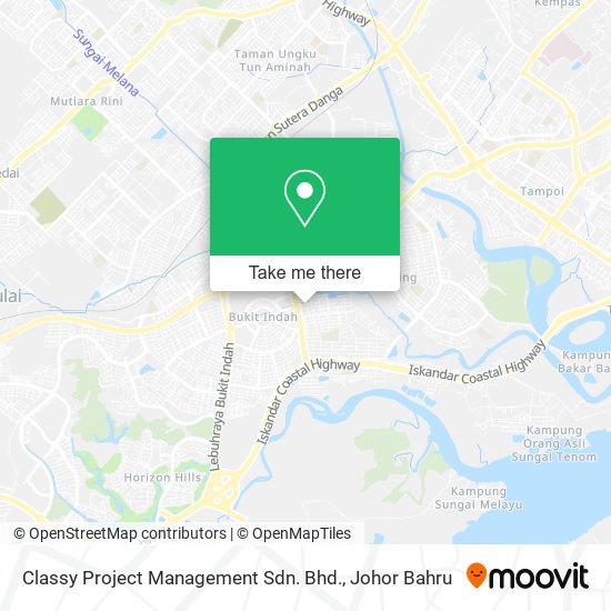Classy Project Management Sdn. Bhd. map