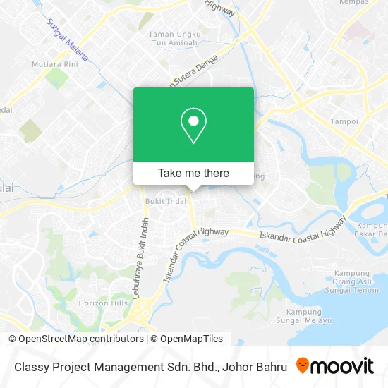 Classy Project Management Sdn. Bhd. map