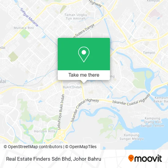 Real Estate Finders Sdn Bhd map