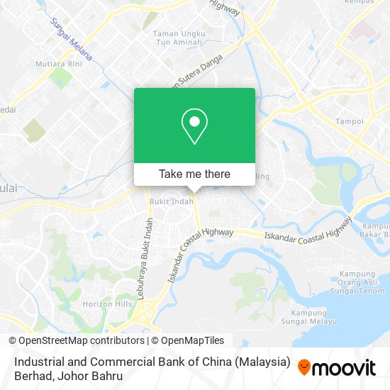 Industrial and Commercial Bank of China (Malaysia) Berhad map