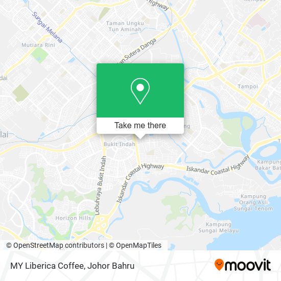 MY Liberica Coffee map