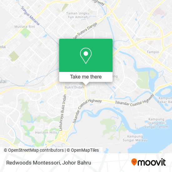 Redwoods Montessori map