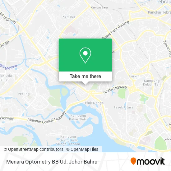 Menara Optometry BB Ud map