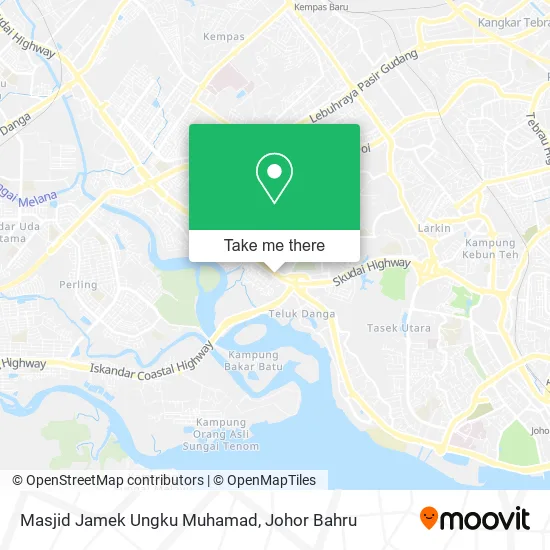 Masjid Jamek Ungku Muhamad map