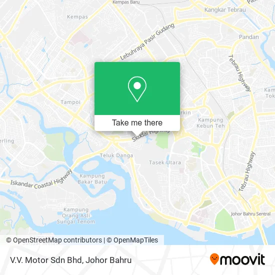 V.V. Motor Sdn Bhd map