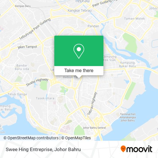 Swee Hing Entreprise map