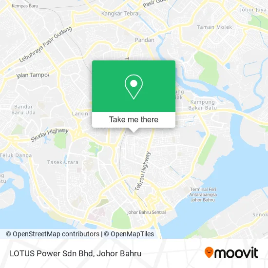 LOTUS Power Sdn Bhd map