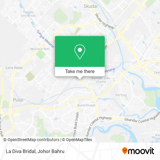 La Diva Bridal map