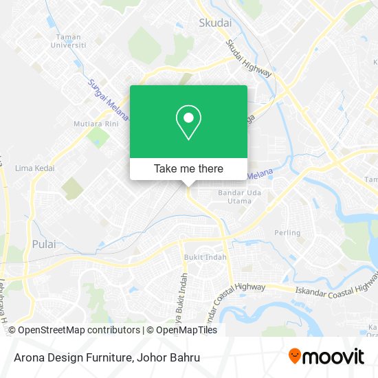 Arona Design Furniture map