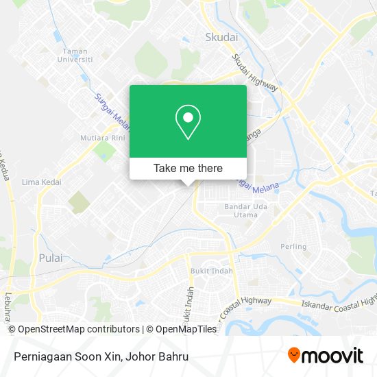 Perniagaan Soon Xin map