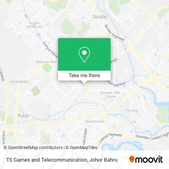 TS Games and Telecommunication map