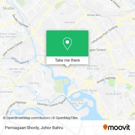 Perniagaan Shonly map