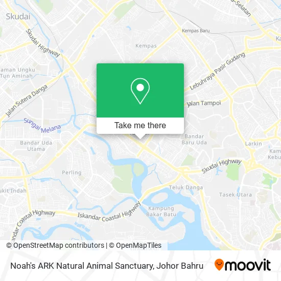 Noah's ARK Natural Animal Sanctuary map