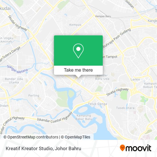 Kreatif Kreator Studio map