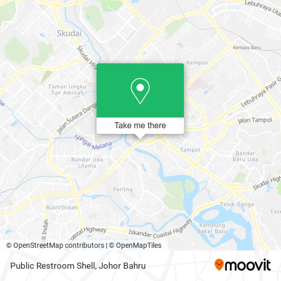 Public Restroom Shell map