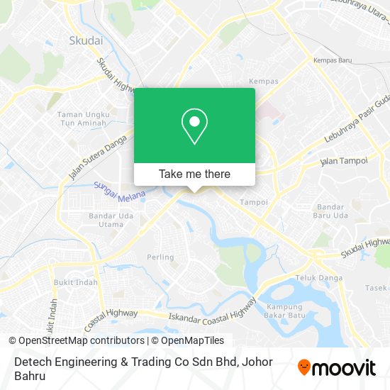 Detech Engineering & Trading Co Sdn Bhd map