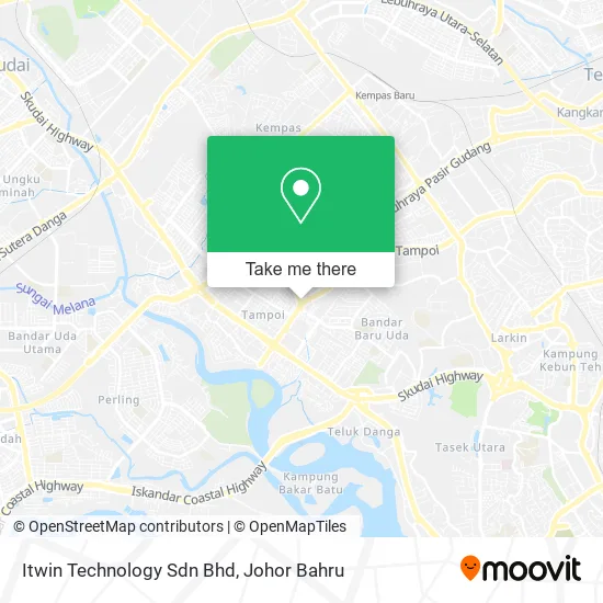 Itwin Technology Sdn Bhd map