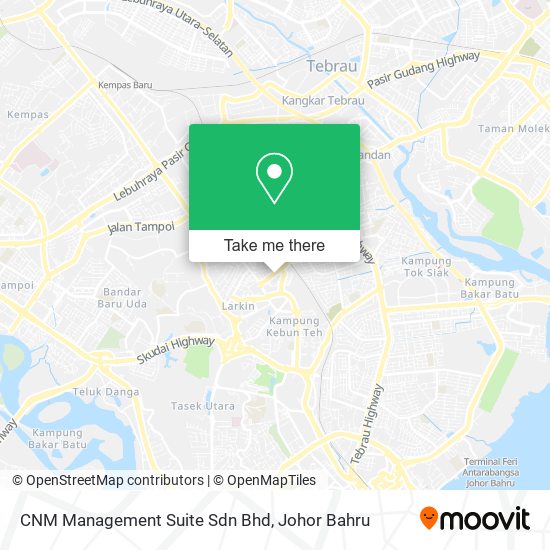 CNM Management Suite Sdn Bhd map