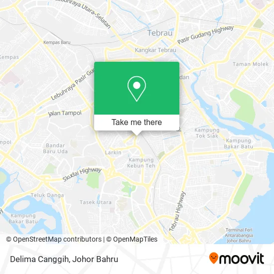 Delima Canggih map