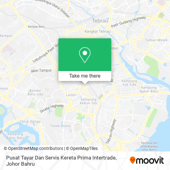 Pusat Tayar Dan Servis Kereta Prima Intertrade map