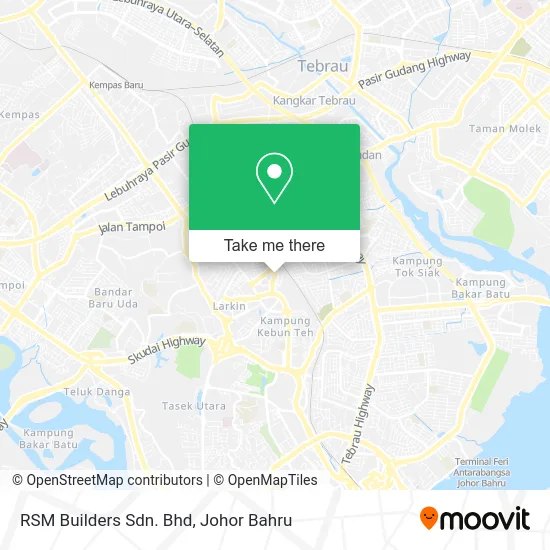 RSM Builders Sdn. Bhd map