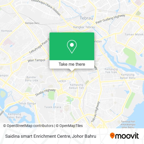 Saidina smart Enrichment Centre map