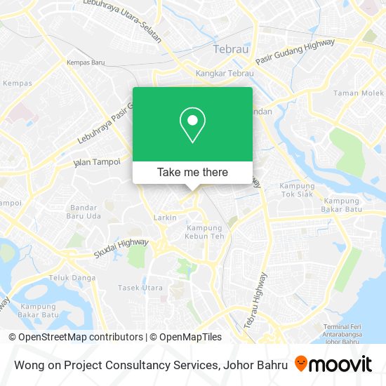 Wong on Project Consultancy Services map