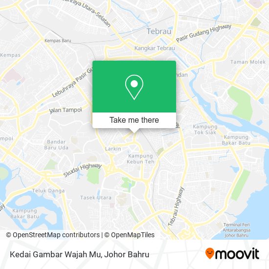 Kedai Gambar Wajah Mu map