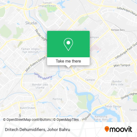 Dritech Dehumidifiers map