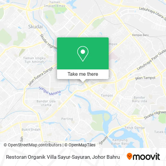 Restoran Organik Villa Sayur-Sayuran map