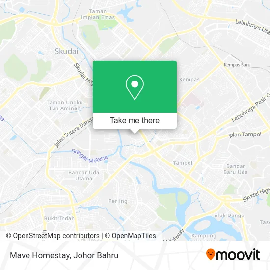 Mave Homestay map