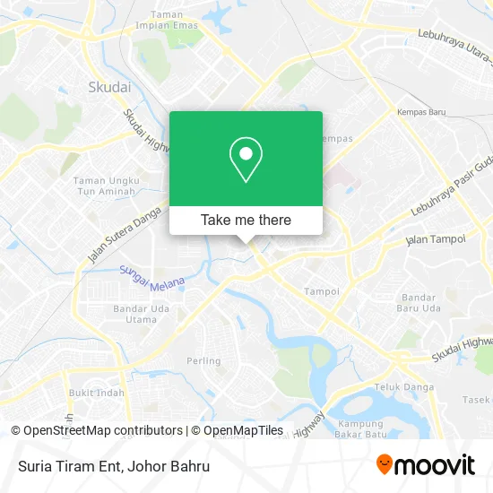 Suria Tiram Ent map