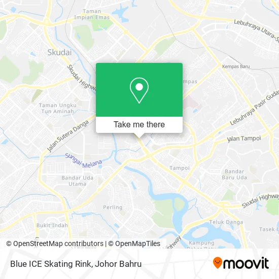 Blue ICE Skating Rink map